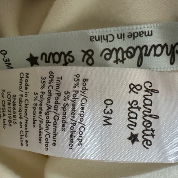 Bundle 0-3 month girls sweat suit sets - Picture 3 of 4